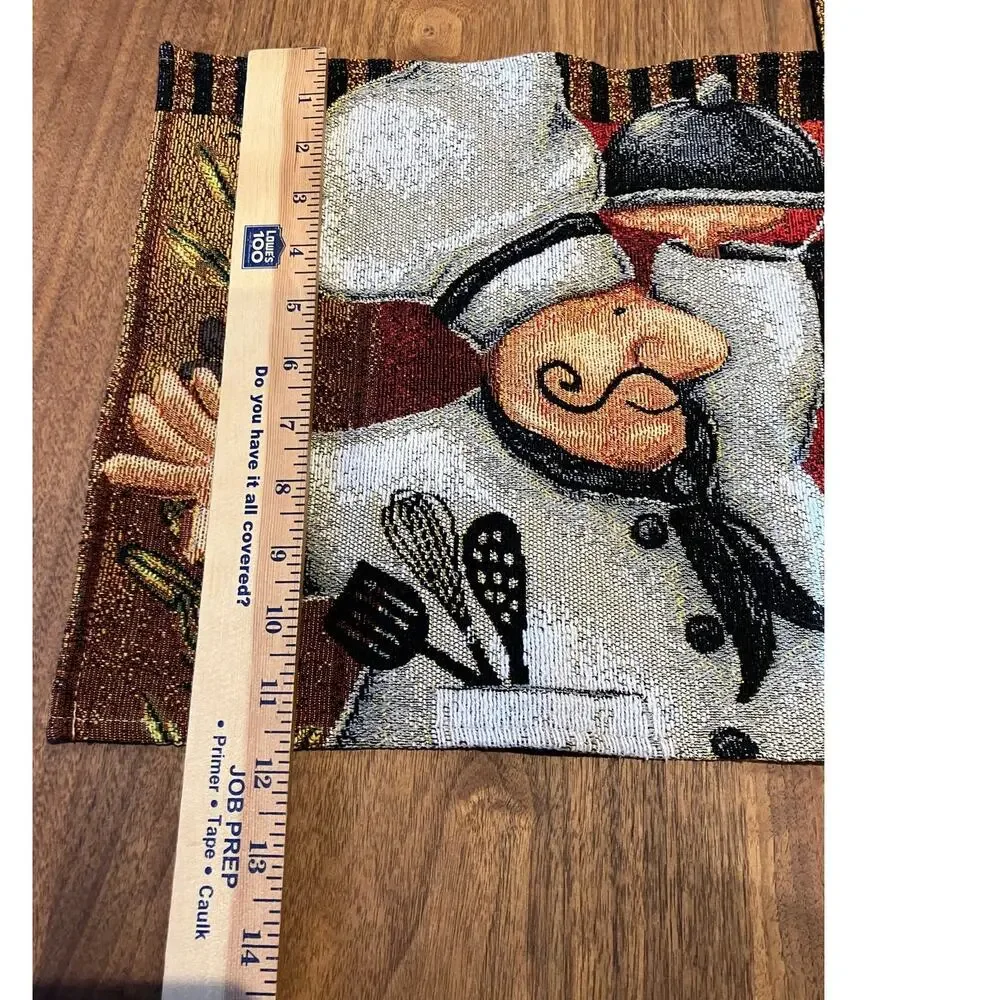 Dinner Is Served Chef‎ Napkins, Set of 3, Dinner Napkins